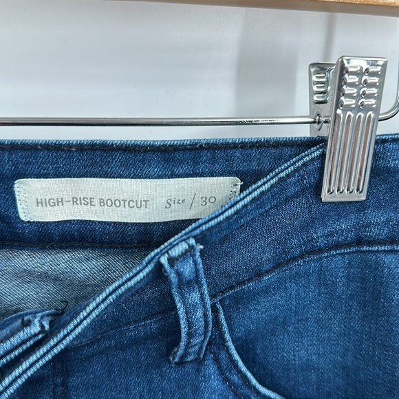 Anthropologie Pilcro High Rise Cropped Bootcut Jeans 30 - Picture 5 of 8